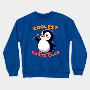 Darts penguin Crewneck Sweatshirt